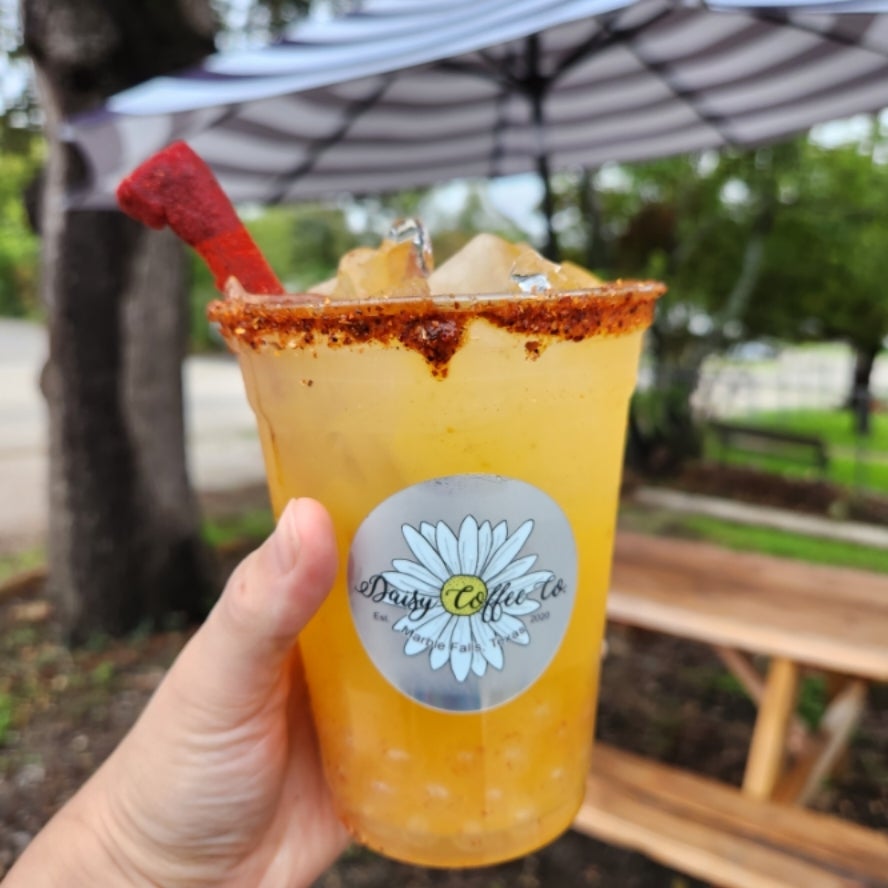 Mango Chamoy Boba Lemonade Daisy Coffee Co.